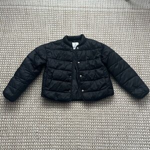 GAP Kids Classic Black Puffer Coat